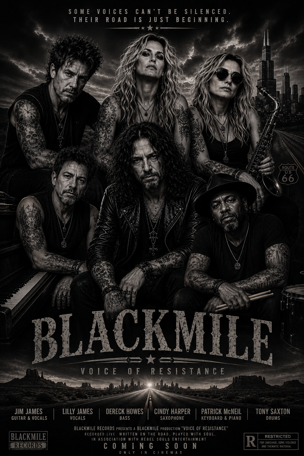 BLACKMILE — Voice of Resistance · Kinoposter