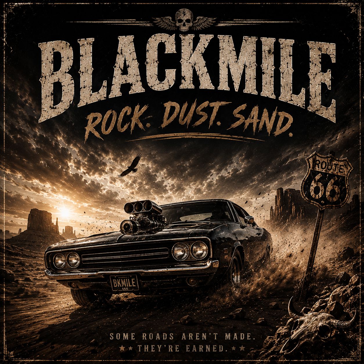 Rock. Dust. Sand.